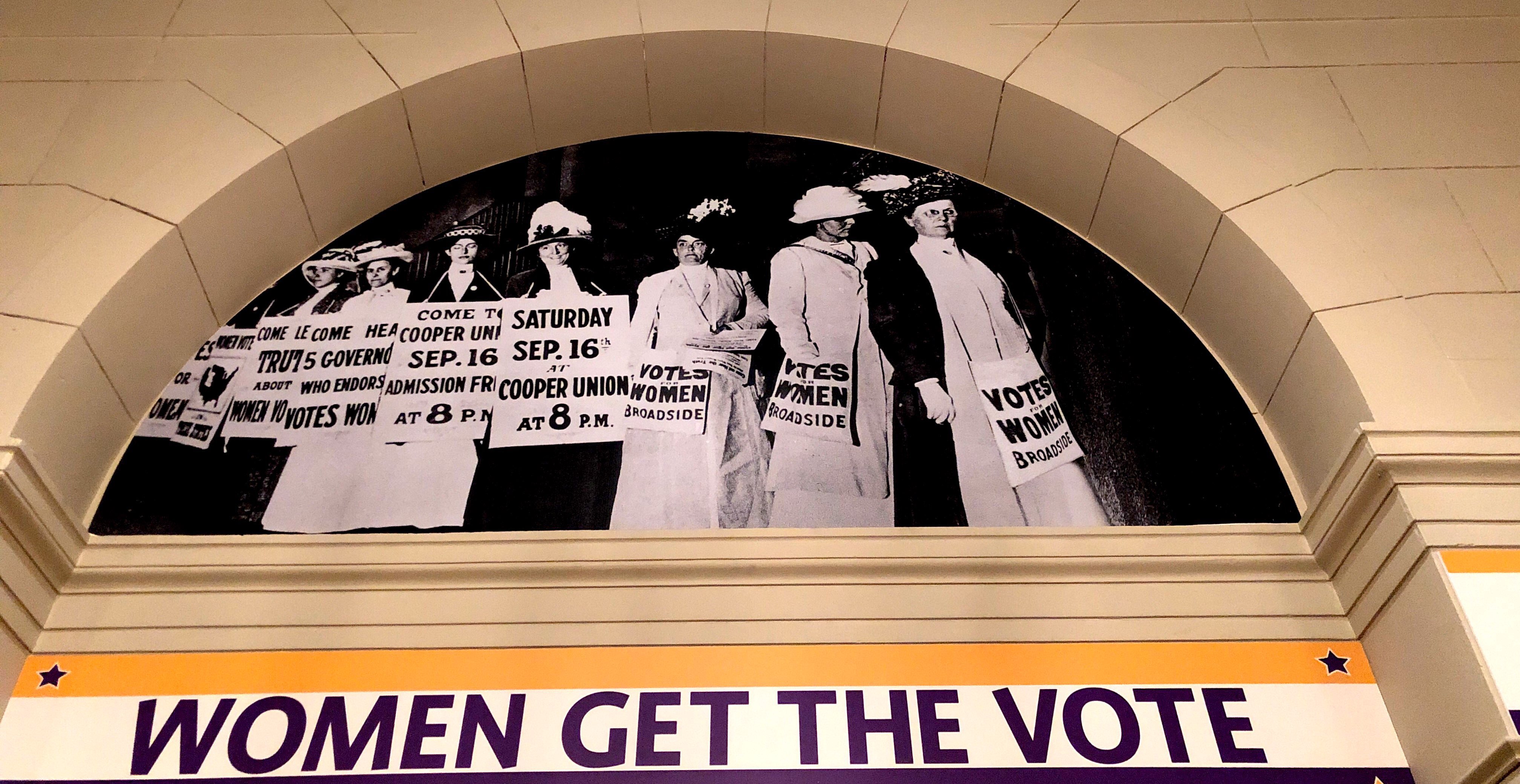 Exhibition With Video The New York Society Library Women Get The Vote